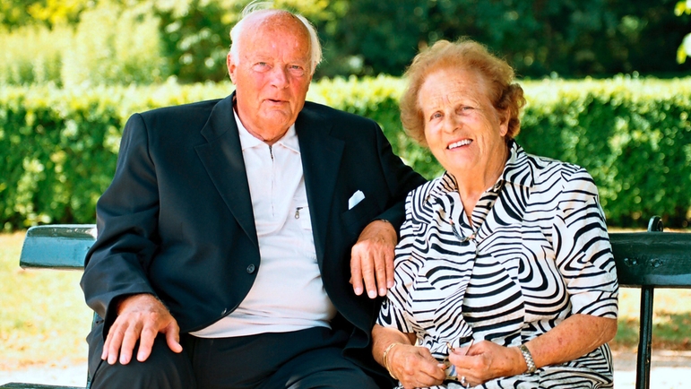 Georg H Endress (1924-2008) ve Alice Endress Vogt (1919-2016) 1946 yılından beri evliydiler.