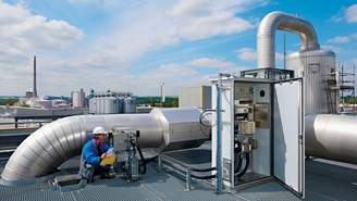 Endress+Hauser SICK'in gelişmiş gaz analizi ve akış ölçümü teknolojisi.