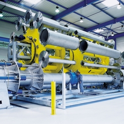 A calibration rig for nominal diameters up to DN 2000 (80’’) at Endress+Hauser Flow.