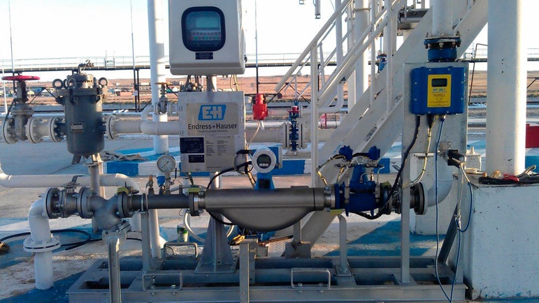 Endress+Hauser'den akış ölçerler içeren dolum adası