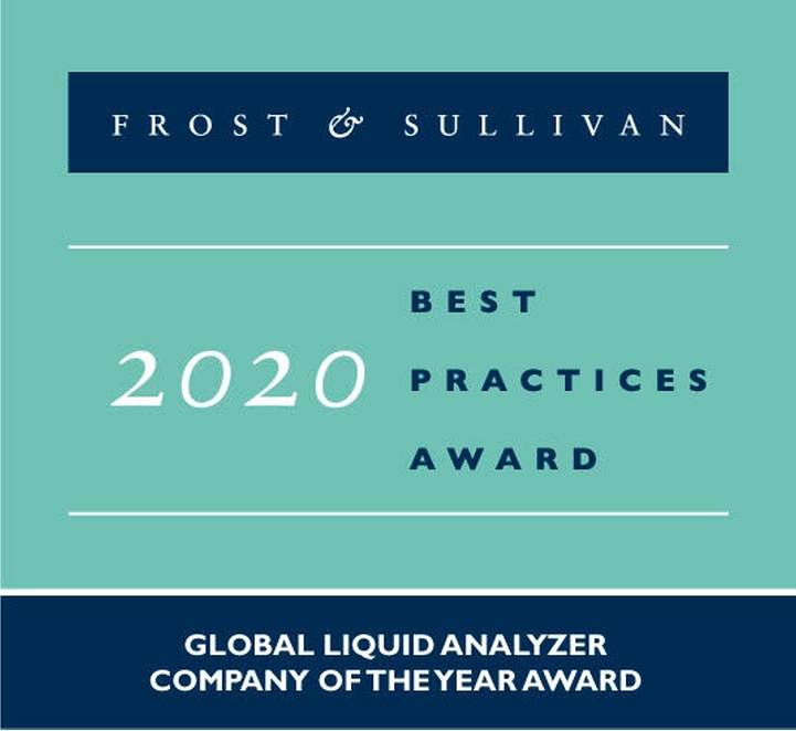 Endress+Hauser, su analizi cihazları alanında Frost & Sullivan'ın Yılın Şirketi Ödülü'nü aldı