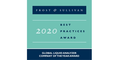 Frost & Sullivan Yılın Küresel Şirketi Ödülü logosu