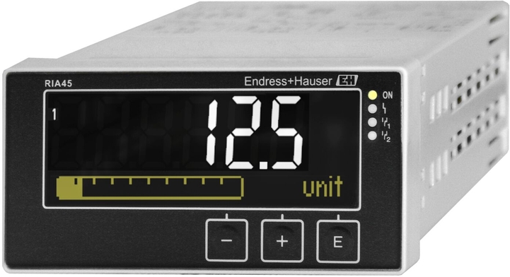 Analog ölçüm değerlerinin izlenmesi ve görüntülenmesi için kontrol üniteli RIA46 saha ölçüm cihazı