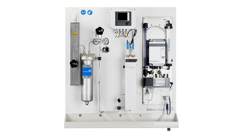 Endress+Hauser'den buhar ve su analiz sistemleri