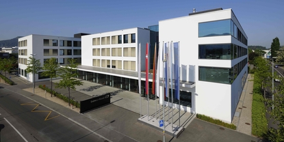 Endress+Hauser'in ana ofisleri: 'Sternenhof binası' Reinach, İsviçre