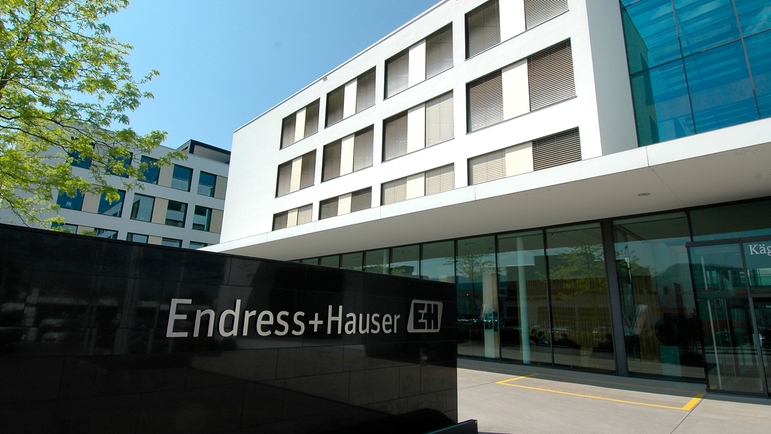 İsviçre, Reinach'da bulunan Endress+Hauser Grubu Merkezi.