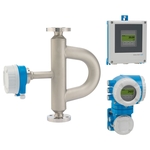 Coriolis akış ölçer Proline Promass Q 500 / 8Q5B'nin farklı uzaktan vericilerle birlikte resmi