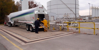 Endress+Hauser çözümü ile LNG kamyon dolumu