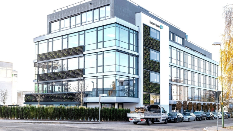 Endress+Hauser Gerlingen'deki yeni bina için yaklaşık on milyon Euro yatırım yaptı.