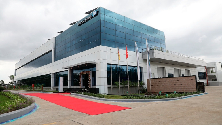 Yeni bina, Endress+Hauser'in Aurangabad, Hindistan'daki başarı hikayesinde bir başka kilometre taşıdır.