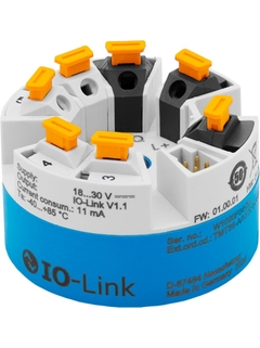 Proses sıcaklık sensörleri için IO-Link RTD sıcaklık başlığı transmitteri iTEMP TMT36